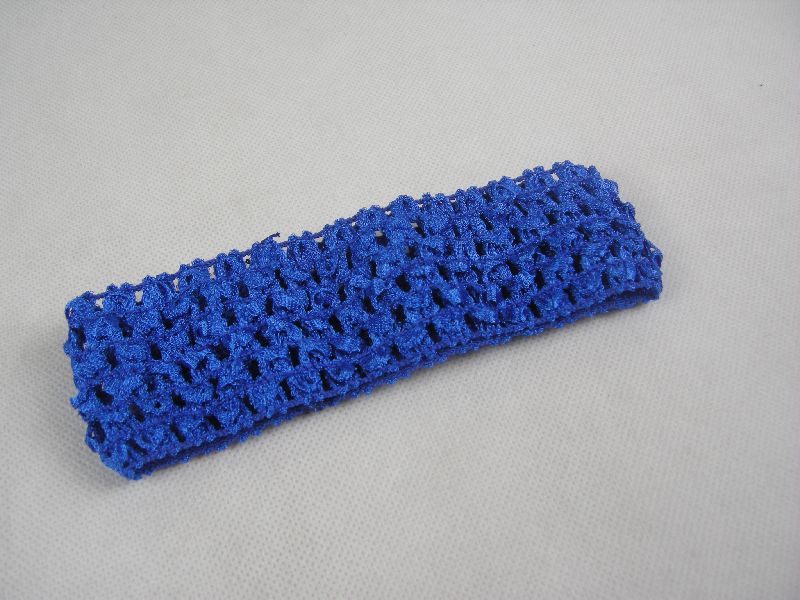 (image for) Haarband opengewerkt blauw.